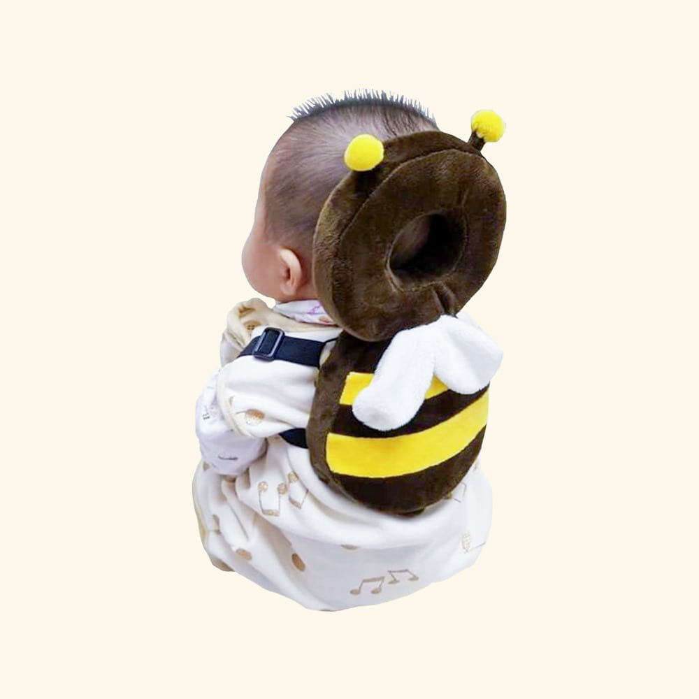 아이쿵 유아 아기 머리보호대 꿀벌 머리쿵 방지쿠션