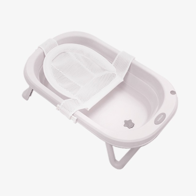 ♥퓨코코 접이식 아기 욕조 세트 (욕조+메시목욕그네)